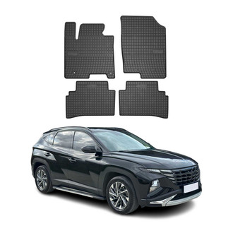 OMAC® - Classic 1st & 2nd Row Black Floor Mat Set