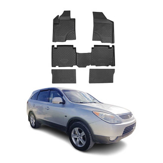 OMAC® - Classic 1st & 2nd Row Black Floor Mat Set