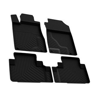 OMAC® - Classic 1st & 2nd Row Black Floor Mat Set