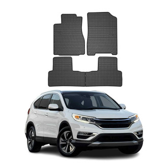 OMAC® - Classic 1st & 2nd Row Black Floor Mat Set