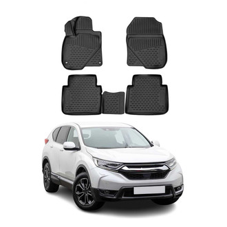 OMAC® - Classic 1st & 2nd Row Black Floor Mat Set