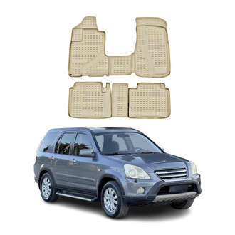OMAC® - Classic 1st & 2nd Row Beige Floor Mat Set
