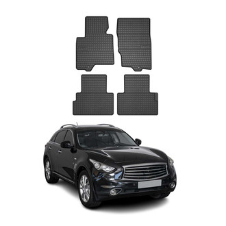 OMAC® - Classic 1st & 2nd Row Black Floor Mat Set