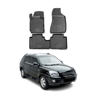 OMAC® - Classic 1st & 2nd Row Black Floor Mat Set