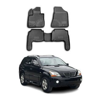 OMAC® - Classic 1st & 2nd Row Black Floor Mat Set