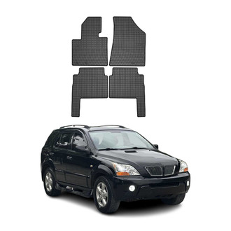 OMAC® - Classic 1st & 2nd Row Black Floor Mat Set