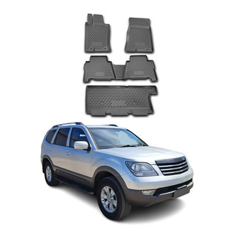 OMAC® - Classic 1st & 2nd Row Black Floor Mat Set