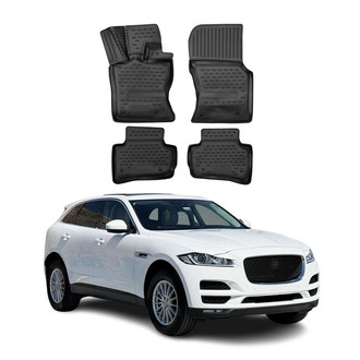 OMAC® - Classic 1st & 2nd Row Black Floor Mat Set