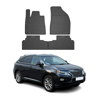 OMAC® - Classic 1st & 2nd Row Black Floor Mat Set