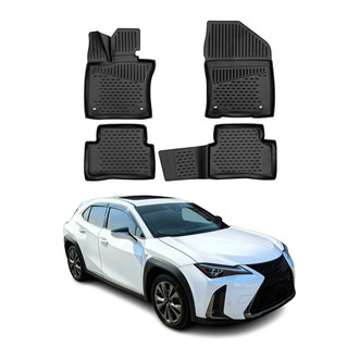 OMAC® - Classic 1st & 2nd Row Black Floor Mat Set