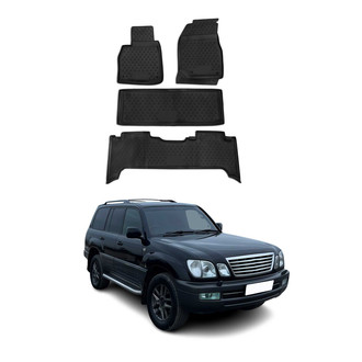 OMAC® - Classic 1st & 2nd Row Black Floor Mat Set
