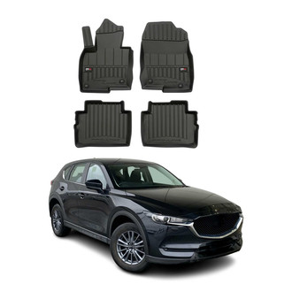 OMAC® - Premium 1st & 2nd Row Black Floor Mat Set