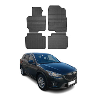 OMAC® - Classic 1st & 2nd Row Black Floor Mat Set