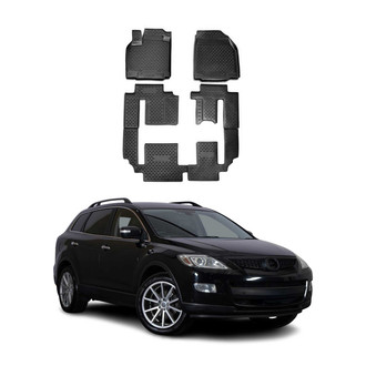 OMAC® - Classic 1st & 2nd Row Black Floor Mat Set