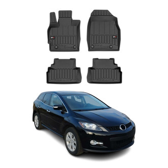 OMAC® - Premium 1st & 2nd Row Black Floor Mat Set