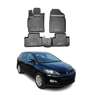 OMAC® - Classic 1st & 2nd Row Black Floor Mat Set