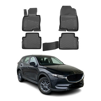 OMAC® - Classic 1st & 2nd Row Black Floor Mat Set