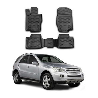 OMAC® - Classic 1st & 2nd Row Black Floor Mat Set