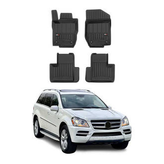 OMAC® - Premium 1st & 2nd Row Black Floor Mat Set