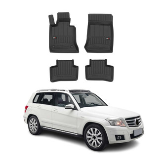 OMAC® - Premium 1st & 2nd Row Black Floor Mat Set