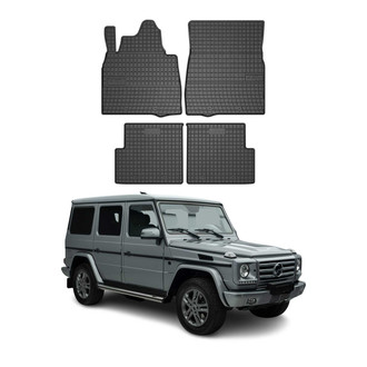 OMAC® - Classic 1st & 2nd Row Black Floor Mat Set