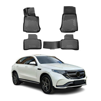 OMAC® - Classic 1st & 2nd Row Black Floor Mat Set