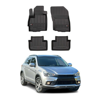 OMAC® - Premium 1st & 2nd Row Black Floor Mat Set