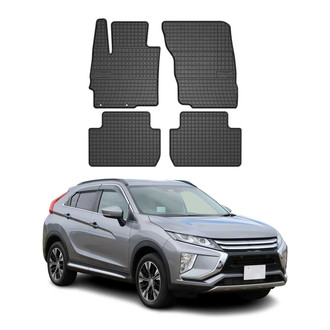 OMAC® - Classic 1st & 2nd Row Black Floor Mat Set