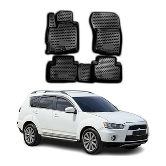 OMAC® - Classic 1st & 2nd Row Black Floor Mat Set