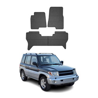OMAC® - Classic 1st & 2nd Row Black Floor Mat Set