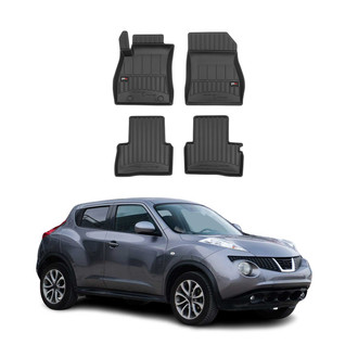 OMAC® - Premium 1st & 2nd Row Black Floor Mat Set