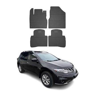 OMAC® - Classic 1st & 2nd Row Black Floor Mat Set