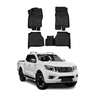 OMAC® - Classic 1st & 2nd Row Black Floor Mat Set