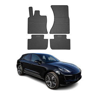 OMAC® - Classic 1st & 2nd Row Black Floor Mat Set
