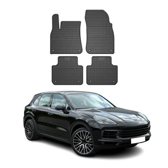 OMAC® - Classic 1st & 2nd Row Black Floor Mat Set
