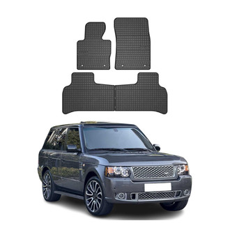 OMAC® - Classic 1st & 2nd Row Black Floor Mat Set