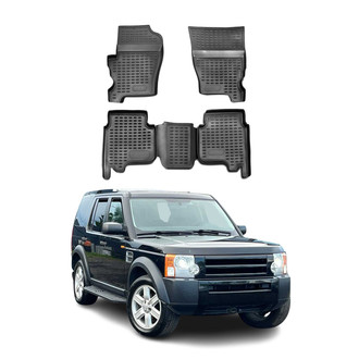 OMAC® - Classic 1st & 2nd Row Black Floor Mat Set