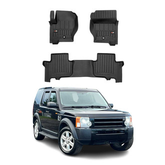 OMAC® - Premium 1st & 2nd Row Black Floor Mat Set