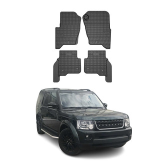 OMAC® - Classic 1st & 2nd Row Black Floor Mat Set
