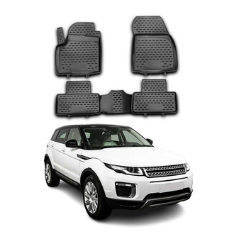 OMAC® - Classic 1st & 2nd Row Black Floor Mat Set