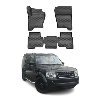 OMAC® - Classic 1st & 2nd Row Black Floor Mat Set