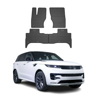 OMAC® - Classic 1st & 2nd Row Black Floor Mat Set