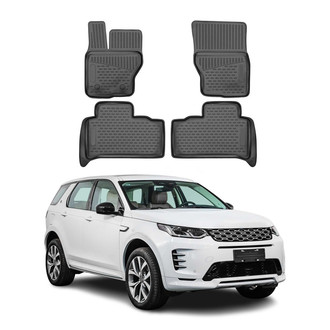 OMAC® - Classic 1st & 2nd Row Black Floor Mat Set