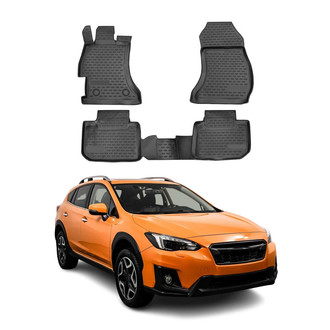 OMAC® - Classic 1st & 2nd Row Black Floor Mat Set