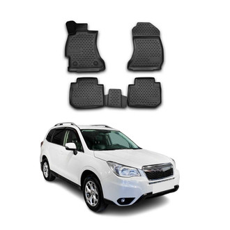 OMAC® - Classic 1st & 2nd Row Black Floor Mat Set
