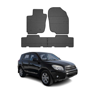 OMAC® - Classic 1st & 2nd Row Black Floor Mat Set