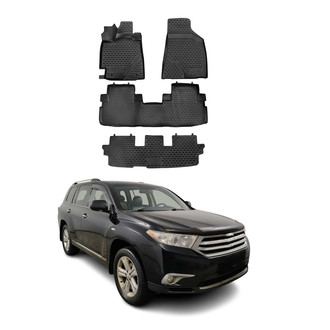 OMAC® - Classic 1st & 2nd Row Black Floor Mat Set