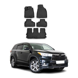 OMAC® - Classic 1st & 2nd Row Black Floor Mat Set