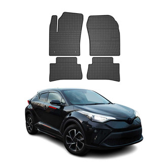 OMAC® - Classic 1st & 2nd Row Black Floor Mat Set