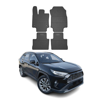 OMAC® - Classic 1st & 2nd Row Black Floor Mat Set
